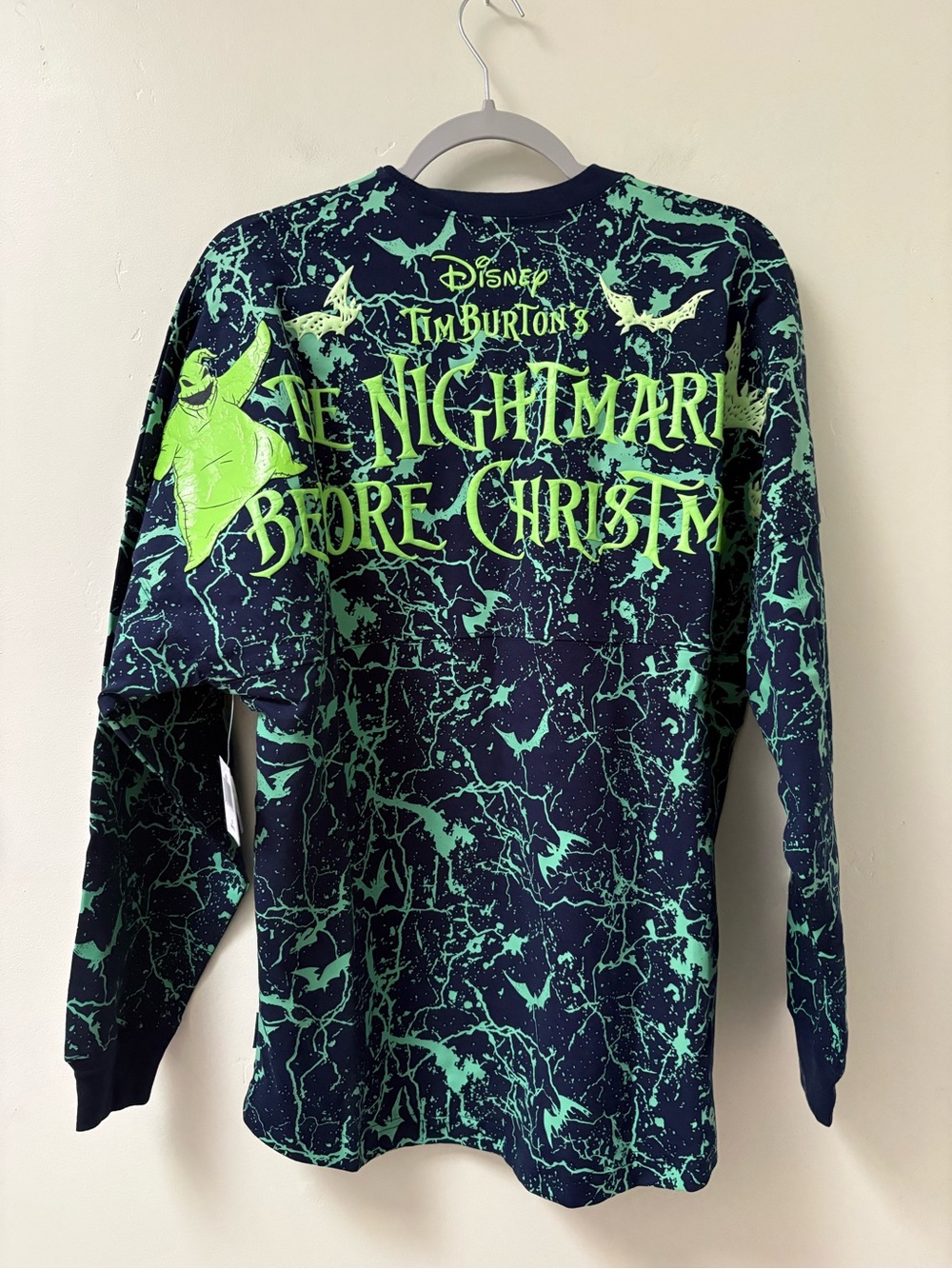 Disney Nightmare Before Christmas Oogie Boogie Spirit Jersey Size Small NWT - Picture 8 of 8